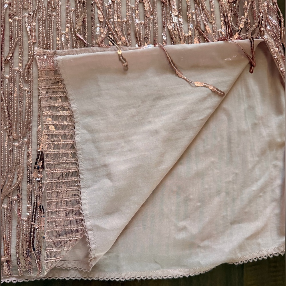 NWT Anthropologie Maeve Sequin Skirt - Picture 6 of 6
